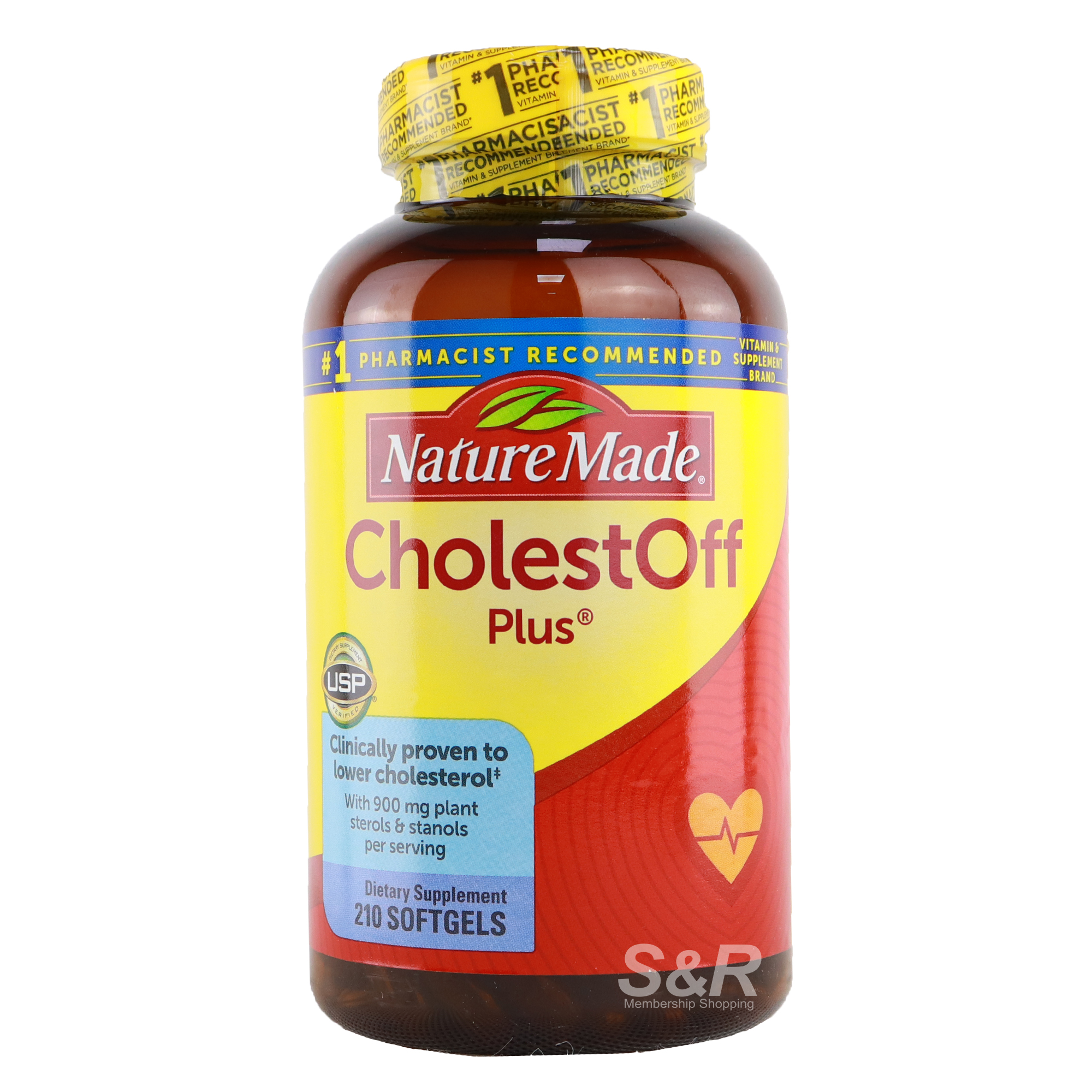 Nature Made CholestOff Plus 210 Soft Gels Nature Made CholestOff Plus 210 Soft Gels